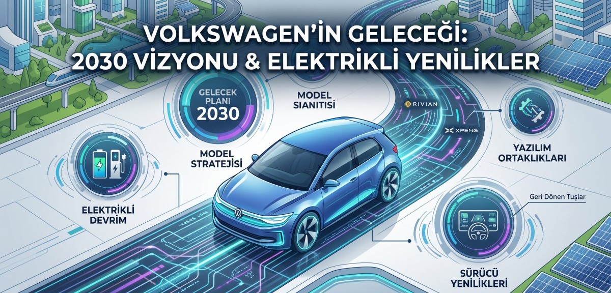 Volkswagen’in Geleceği: Radikal 2030 Planı, Elektrikli Devrim ve Sürücüleri Bekleyen Yenilikler